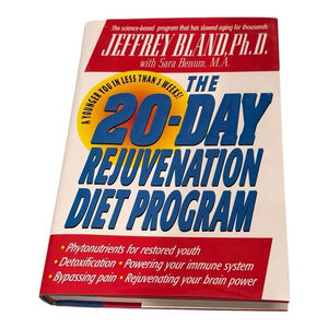 The 20-Day Rejuvenation Diet Program Jeffrey Bland Hardcover Health Nutrition